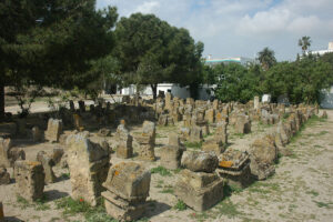 Le tophet, sanctuaire de Tanit et Bâal Hammon à Salambo - Tunis