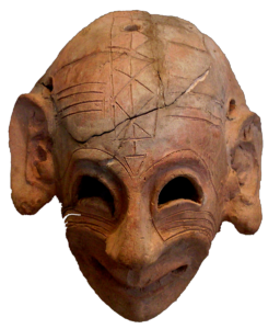 Masque grimaçant Trouvé à Carthage Musée du Bardo