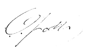 signature Henry Pontet de Fonvent