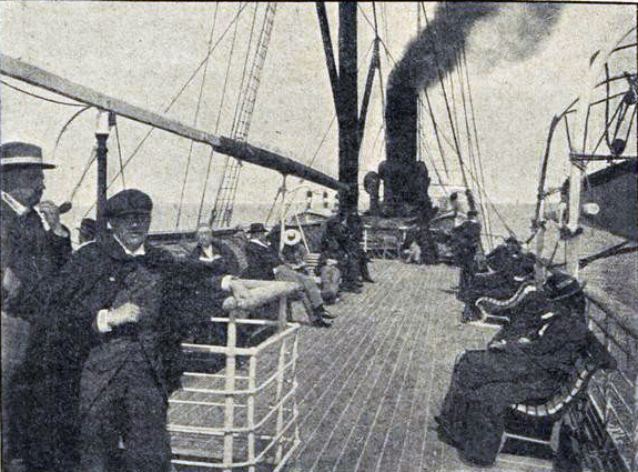 Voyage d'études en Tunisie en avril 1900