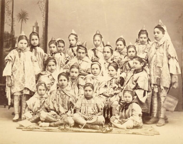 Ecole juive, Tunis vers 1890