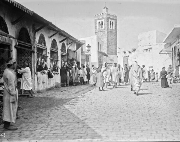 Tunis, souk et mosquée d'El Ksar