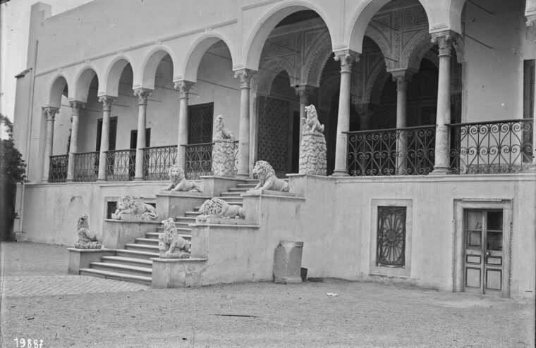 Tunisie , le Bardo , palais du Bey