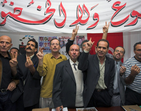 الحقوقيون المضربون عن الطعام تونس 2005