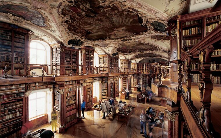 Les plus belles bibliothèques de Suisse